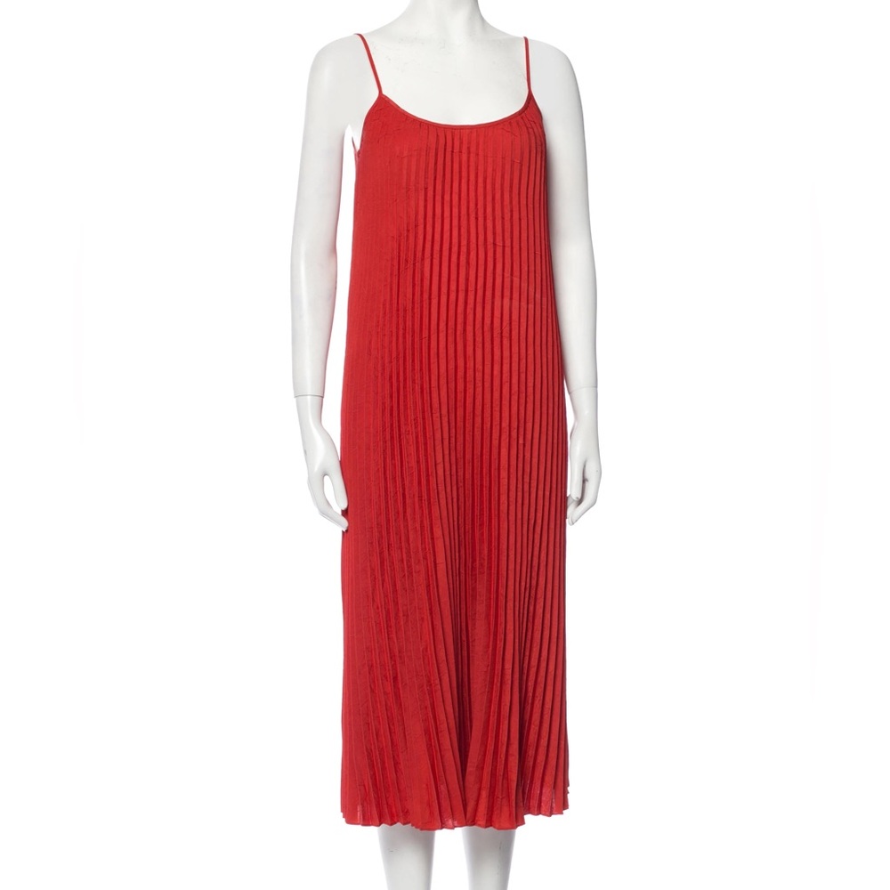 Vince Vibrant Rust Maxi dress